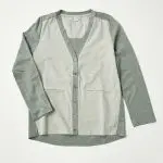 切替カーディガン（レディス）