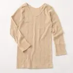 リブフライス8分袖