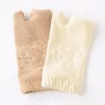 雪柄パイル手袋