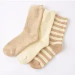 パイル ゴムなしソックス