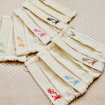 オーガニックコットンプリーツマスク：特別展「国宝　鳥獣戯画のすべて」